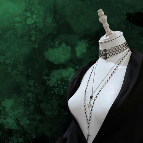 Silver and Cyanide necklace collection preview